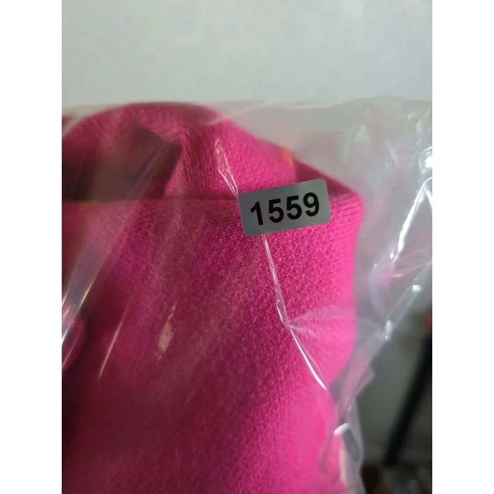 THML Pink Cream Bow Sweater with Bows Size Medium Super Soft - Picture 5 of 5